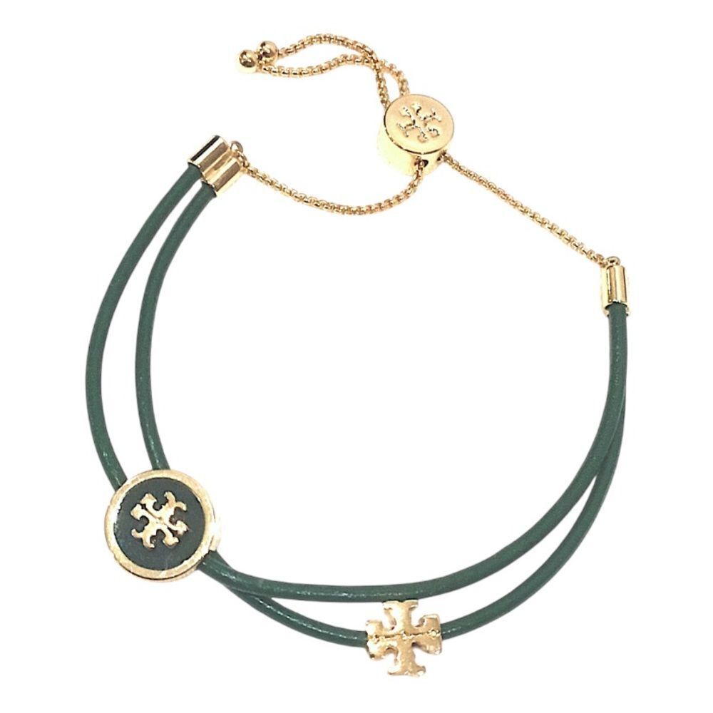 TORY BURCH KIRA ENAMEL SLIDER BRACELET